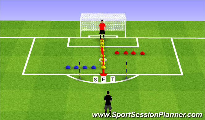 Football/Soccer Session Plan Drill (Colour): Screen 1