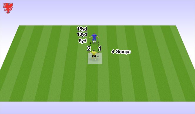 Football/Soccer Session Plan Drill (Colour): Screen 1