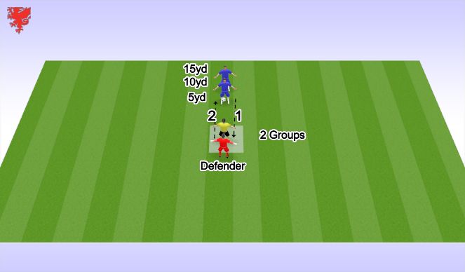 Football/Soccer Session Plan Drill (Colour): Screen 2