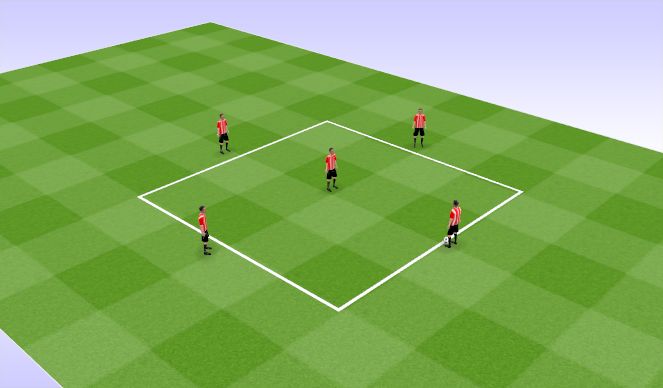 Football/Soccer Session Plan Drill (Colour): Animación 1