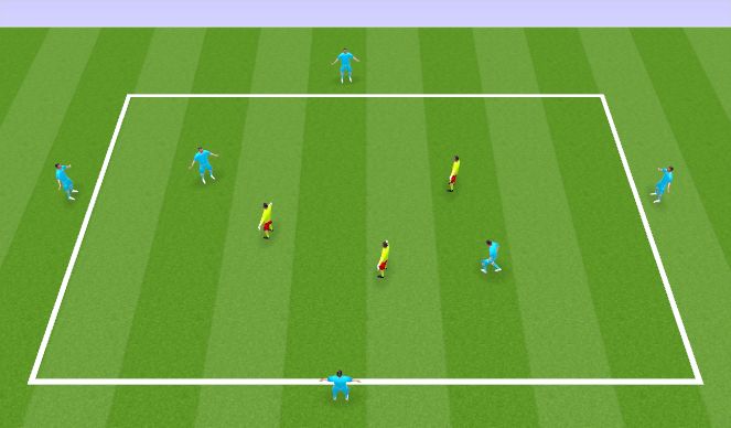 Football/Soccer Session Plan Drill (Colour): Screen 1