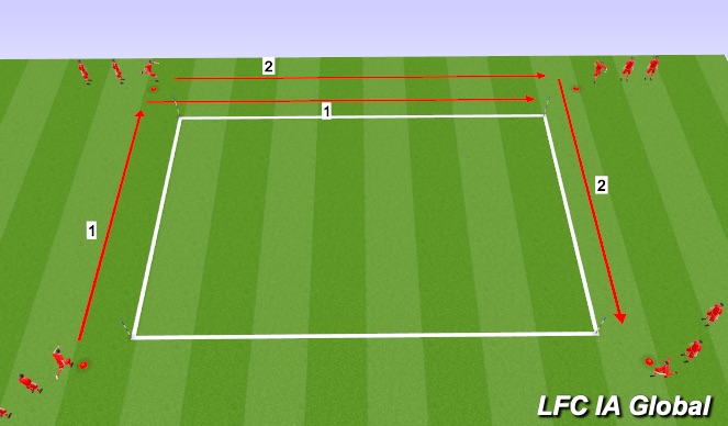 Football/Soccer Session Plan Drill (Colour): Screen 3