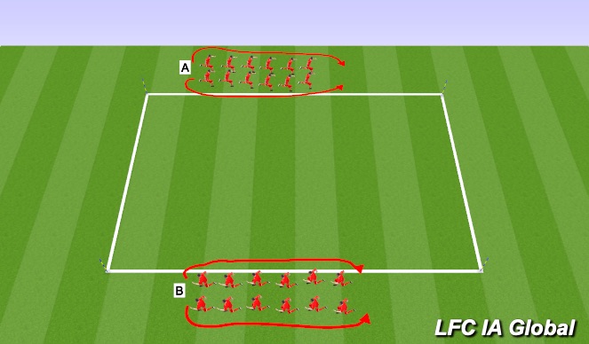 Football/Soccer Session Plan Drill (Colour): Screen 5