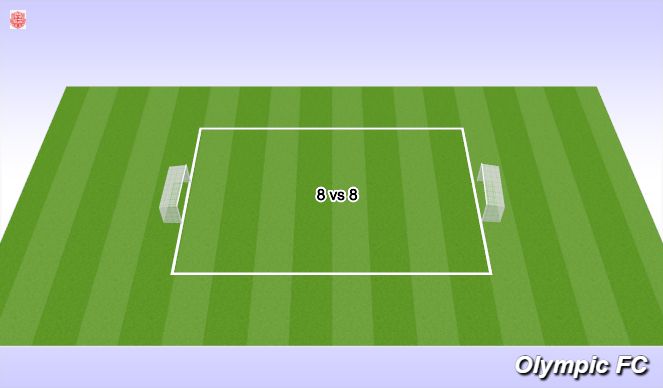 Football/Soccer Session Plan Drill (Colour): Game