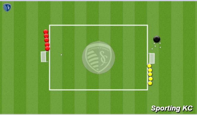 Football/Soccer Session Plan Drill (Colour): Jack Attack