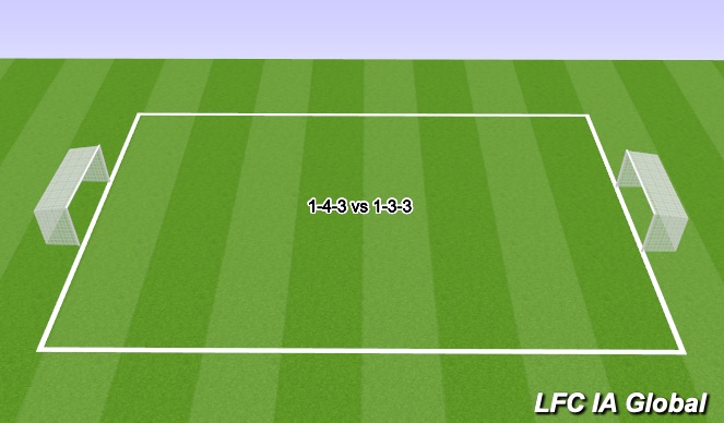 Football/Soccer Session Plan Drill (Colour): SSG