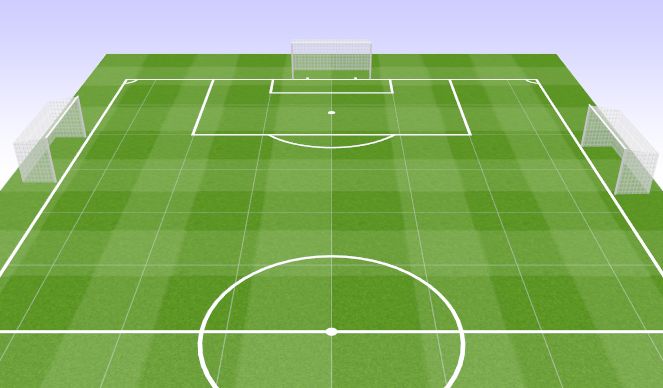 Football/Soccer Session Plan Drill (Colour): ogled posnete tekme 1 ura