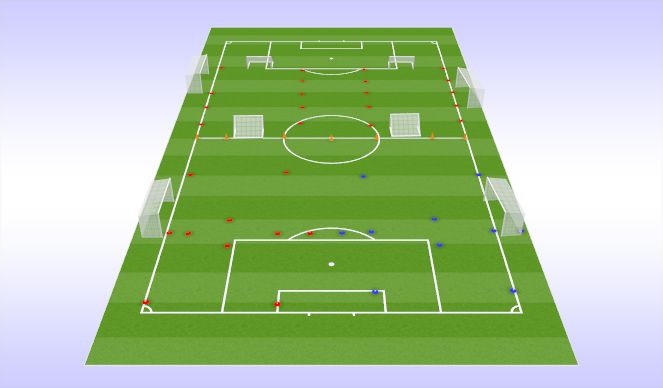 Football/Soccer Session Plan Drill (Colour): Screen 1