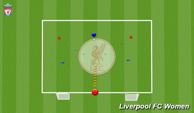 Football/Soccer Session Plan Drill (Colour): Screen 1