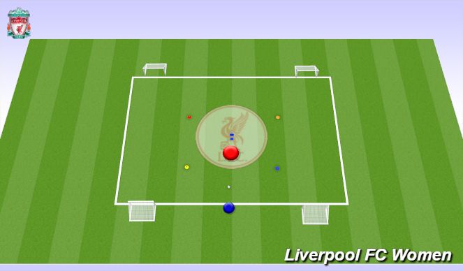 Football/Soccer Session Plan Drill (Colour): Screen 2