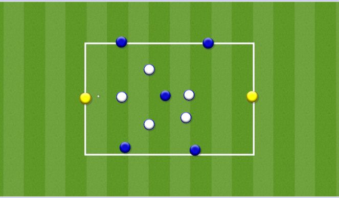 Football/Soccer Session Plan Drill (Colour): Overtalsspil