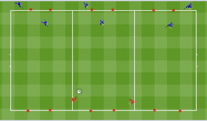 Football/Soccer Session Plan Drill (Colour): Video Example