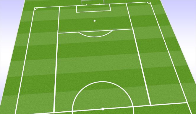 Football/Soccer Session Plan Drill (Colour): Aktivering passning