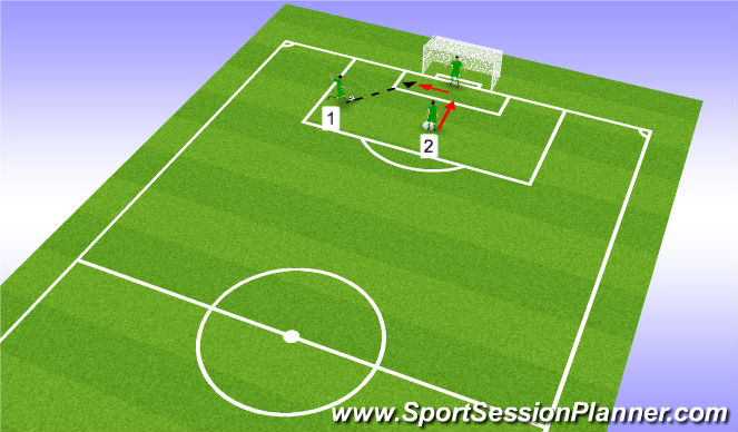 Football/Soccer Session Plan Drill (Colour): Screen 6