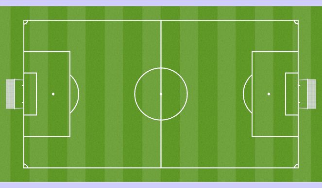 Football/Soccer Session Plan Drill (Colour): Set up