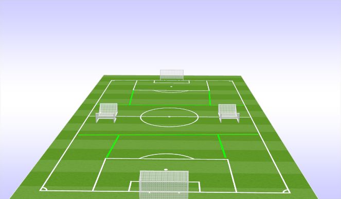 Football/Soccer Session Plan Drill (Colour): Playing Out