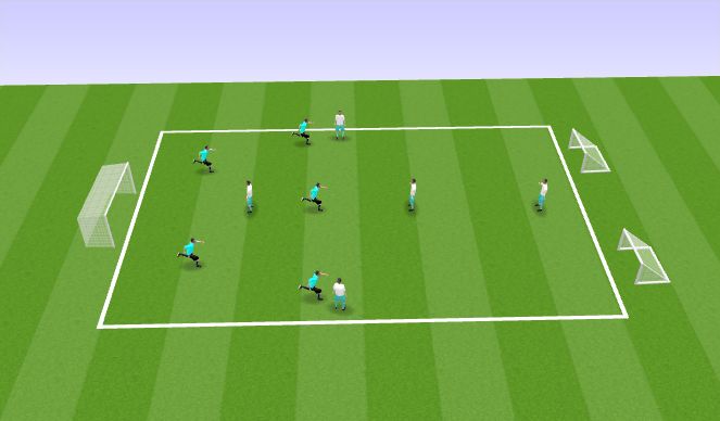 Football/Soccer Session Plan Drill (Colour): Screen 5