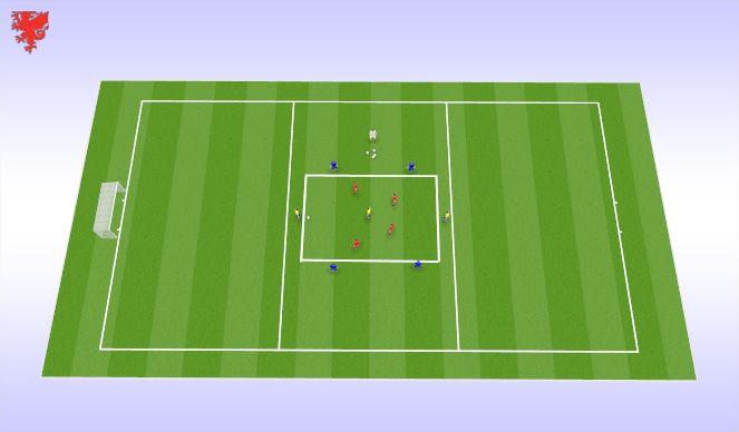 Football/Soccer Session Plan Drill (Colour): General Practice