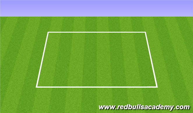 Football/Soccer Session Plan Drill (Colour): Scrimmage