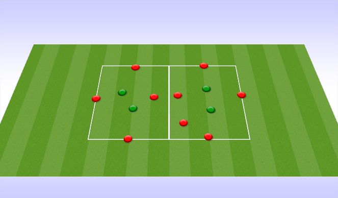 Football/Soccer Session Plan Drill (Colour): Screen 2