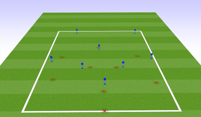 Football/Soccer Session Plan Drill (Colour): Screen 5