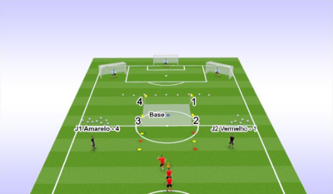 Football/Soccer Session Plan Drill (Colour): Treinar velocidade, agilidade e ativação cognitiva (15 mins)