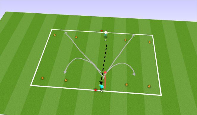 Football/Soccer Session Plan Drill (Colour): Screen 3