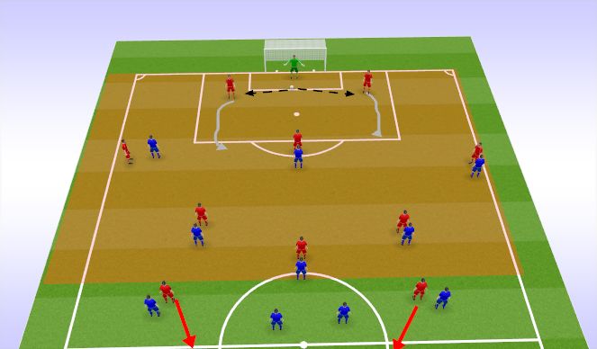 Football/Soccer Session Plan Drill (Colour): answer to s2