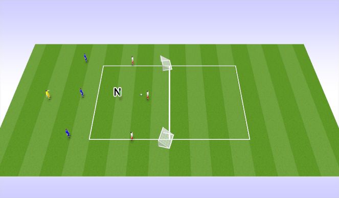 Football/Soccer Session Plan Drill (Colour): Screen 1