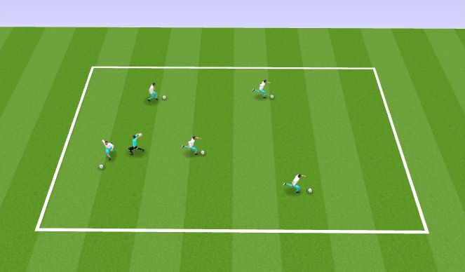 Football/Soccer Session Plan Drill (Colour): Screen 1