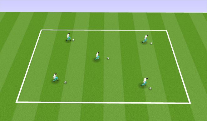 Football/Soccer Session Plan Drill (Colour): Screen 2