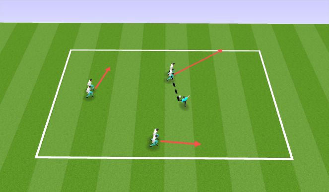 Football/Soccer Session Plan Drill (Colour): Screen 3