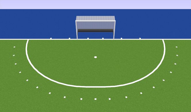 Hockey Session Plan Drill (Colour): Sharks & Minnows or Scrimmage (15-20 min)