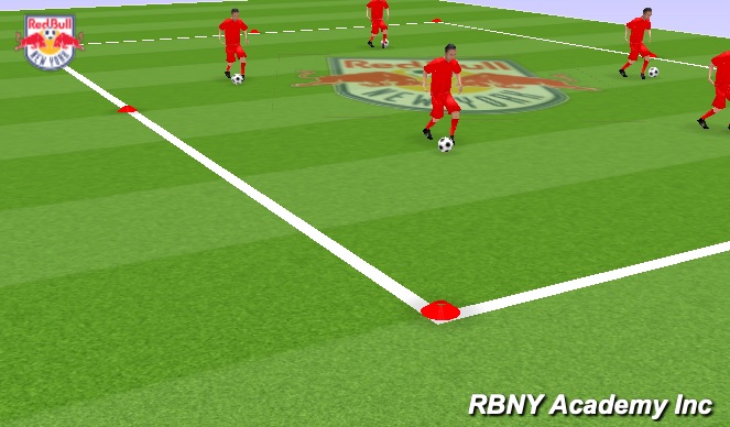 Football/Soccer Session Plan Drill (Colour): Screen 2