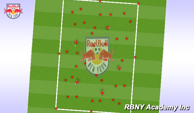 Football/Soccer Session Plan Drill (Colour): Screen 3