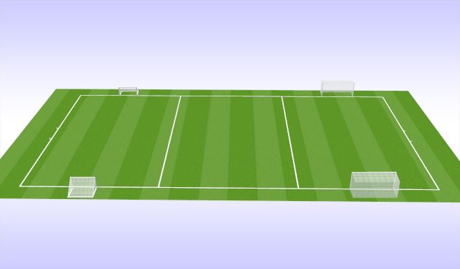 Football/Soccer Session Plan Drill (Colour): Game