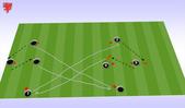 Football/Soccer: Passing and receiving back foot, Technical: Passing & Receiving  U13