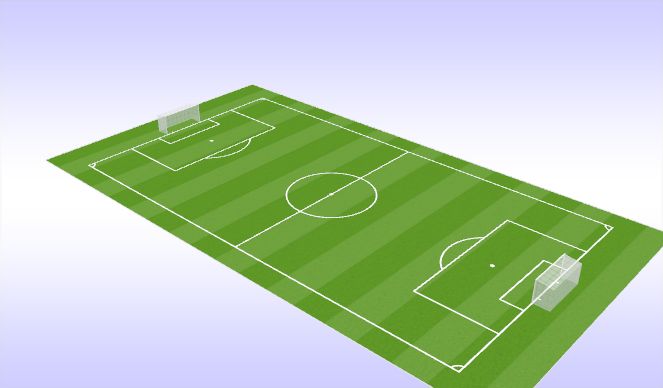 Football/Soccer Session Plan Drill (Colour): Set Up