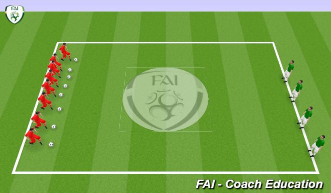 Football/Soccer Session Plan Drill (Colour): What Score is it Mrs. Wofl