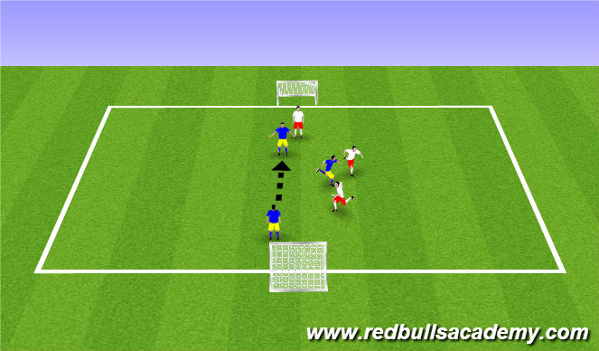 Fútbol Ejercicio del Plan de Sesiones (Color): Conditioned Game
