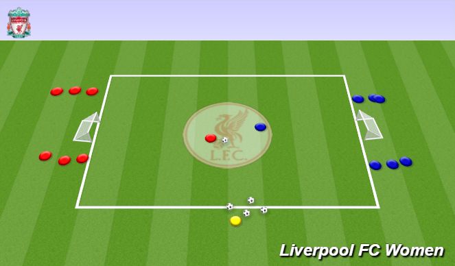 Football/Soccer Session Plan Drill (Colour): Screen 1