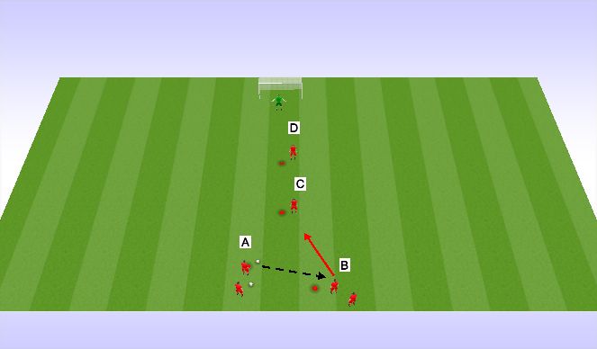 Football/Soccer Session Plan Drill (Colour): Jail Game