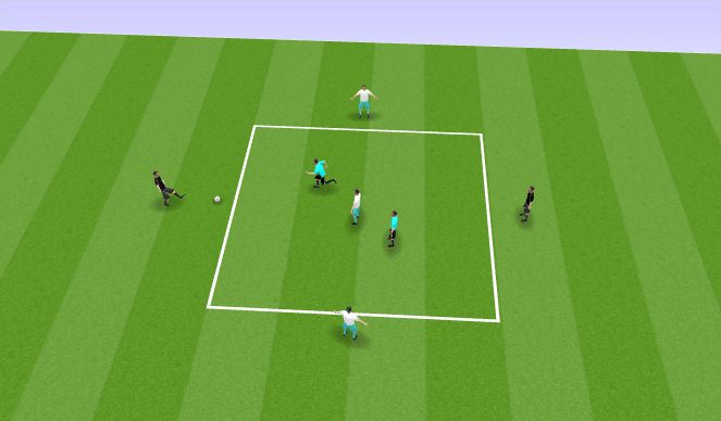 Football/Soccer Session Plan Drill (Colour): Screen 1