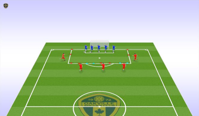 Football/Soccer Session Plan Drill (Colour): Activity 3