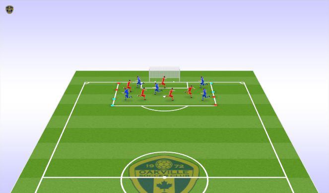 Football/Soccer Session Plan Drill (Colour): Final Game