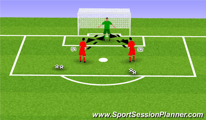 Football/Soccer Session Plan Drill (Colour): Screen 2