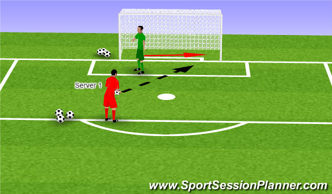 Football/Soccer Session Plan Drill (Colour): Screen 4