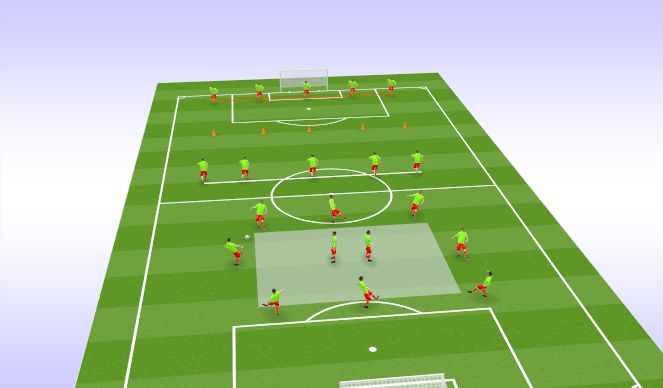 Football/Soccer Session Plan Drill (Colour): Pantalla 1