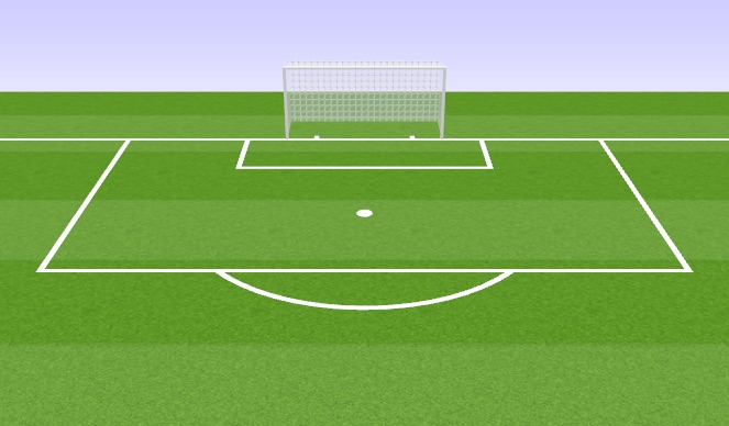 Football/Soccer Session Plan Drill (Colour): Back Post Balls 