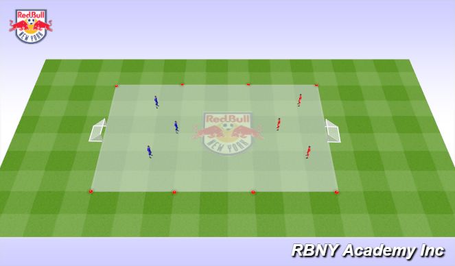 Football/Soccer Session Plan Drill (Colour): Free Play